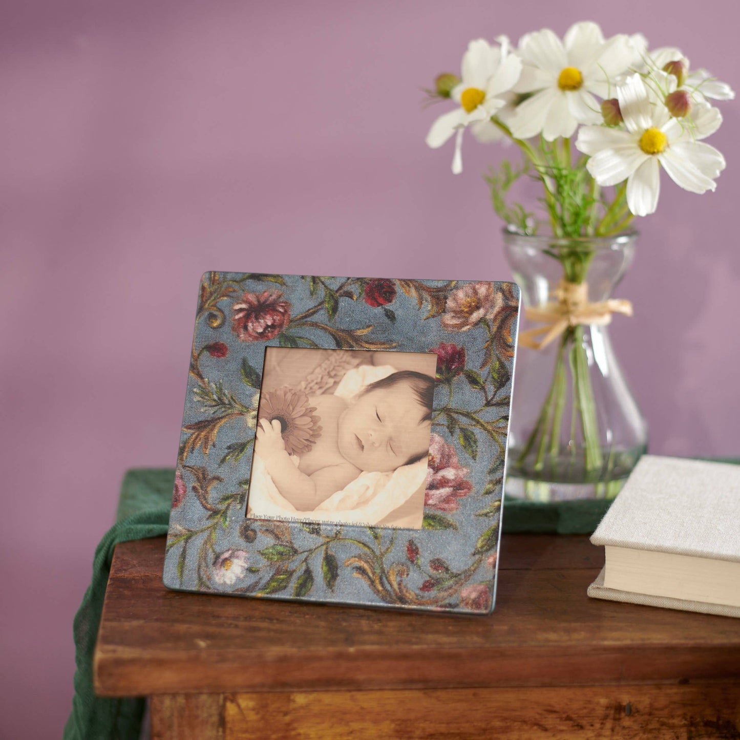 Floral Nouveau Photo Frame