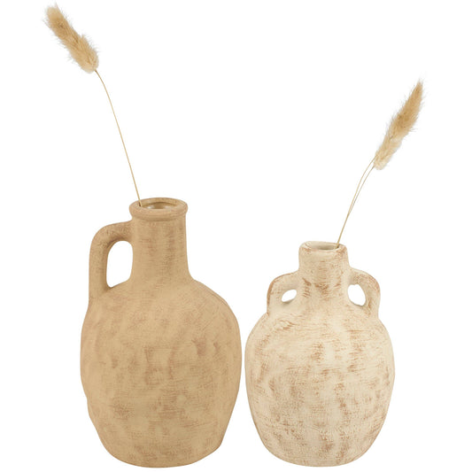 Primitive Jug Vase Set