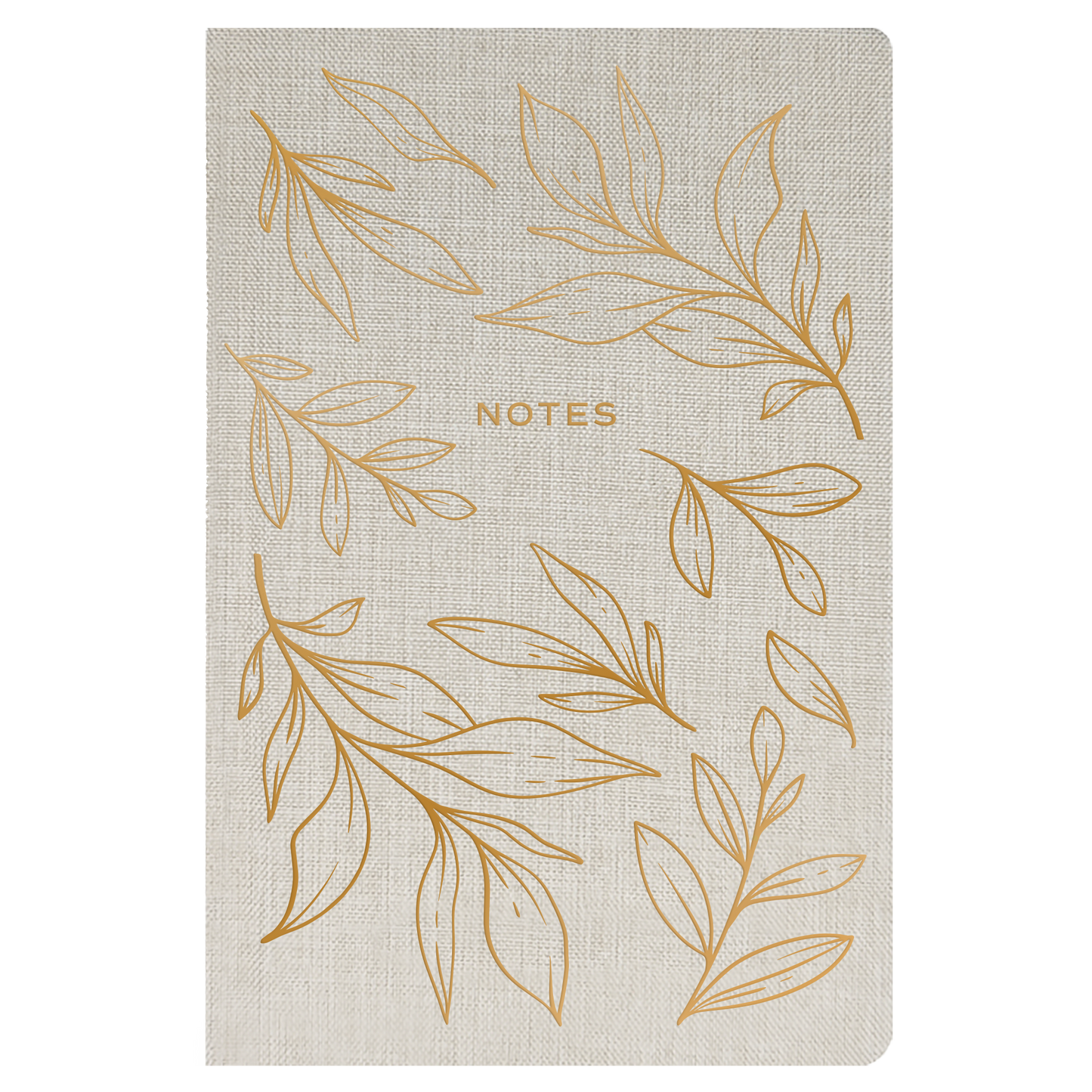Gold Leaves Notes Journal - Stationery & Gifts